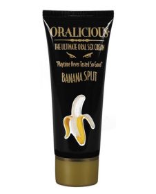 Oralicious Ultimate Oral Sex Cream 2oz Banana Split