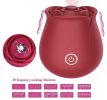 The Rose Women Rose Sucking Vibrator Sex Toy 10-Speed G-spot Massager Clit