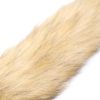 Leather Whip Handle Fox Tail Fur Fetish Ass Spanking Paddle Flogger BDSM Flirt Slave Erotic Sex Toys for Female Male Couples